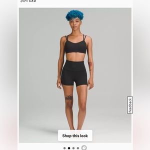 Lululemon align shorts size 6.